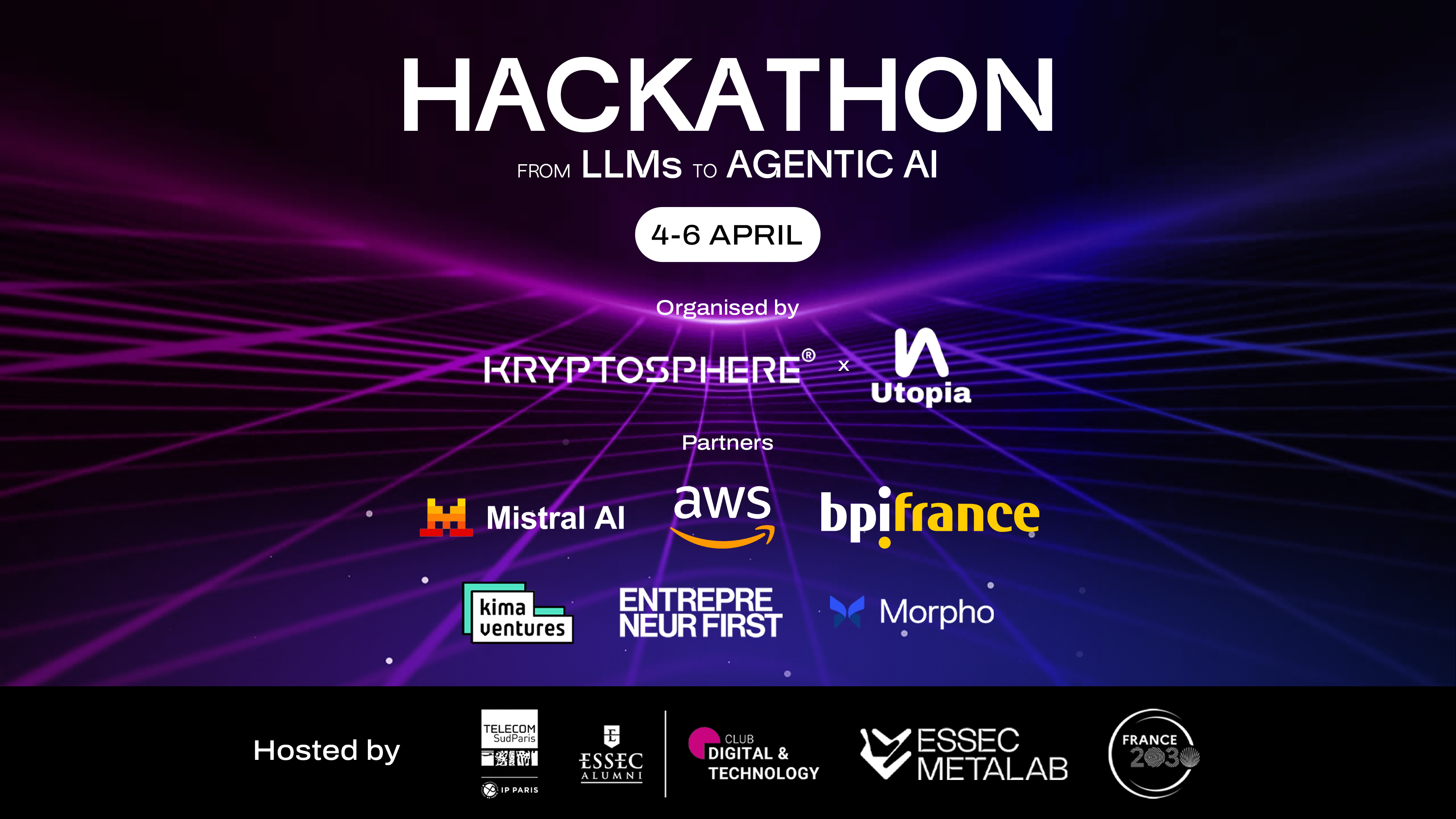 Hackathon IA en partenariat avec Mistral AI, AWS, BPI France...
