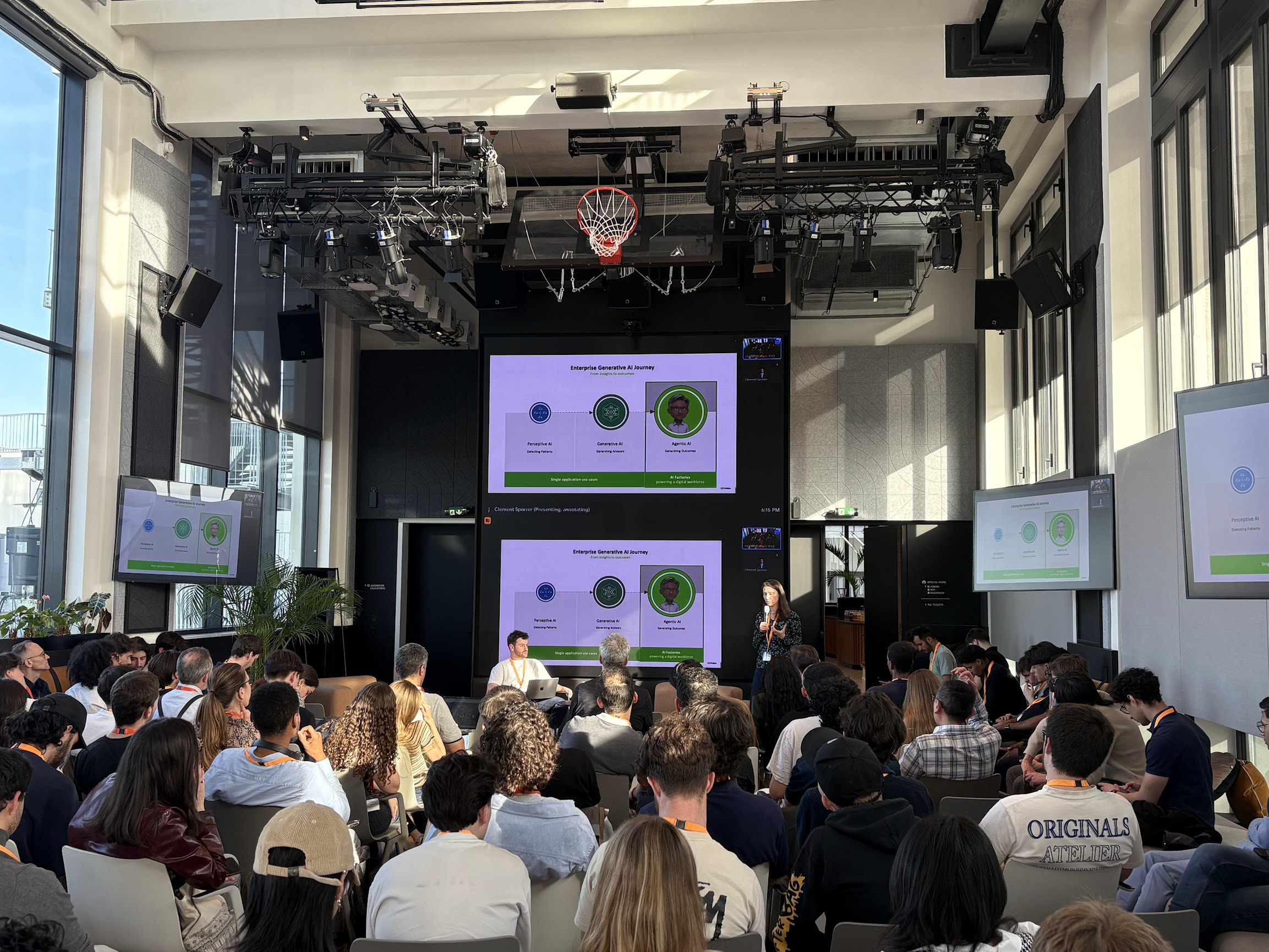 Afterwork dans les locaux de Ledger avec des ingénieurs de Nvidia, Mistral, AWS